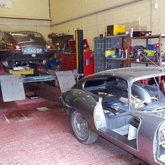 Classic Jaguars are a speciality at Wight Classics
