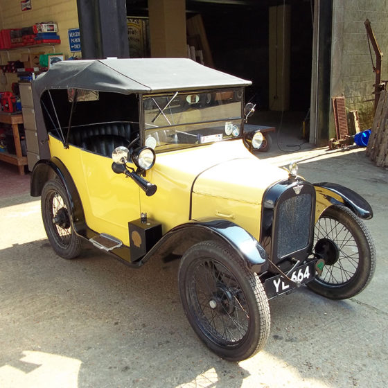 Austin 7 Wight Classics car safety inspection