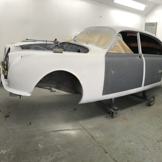 Jaguar Mk 2 full restoration at Wight Classics