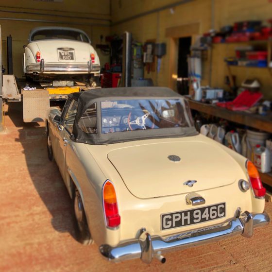 MG Midget and Jaguar Mk2 Wight Classics