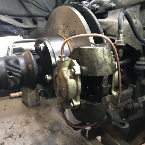 Refurbished brake callipers Wight Classics