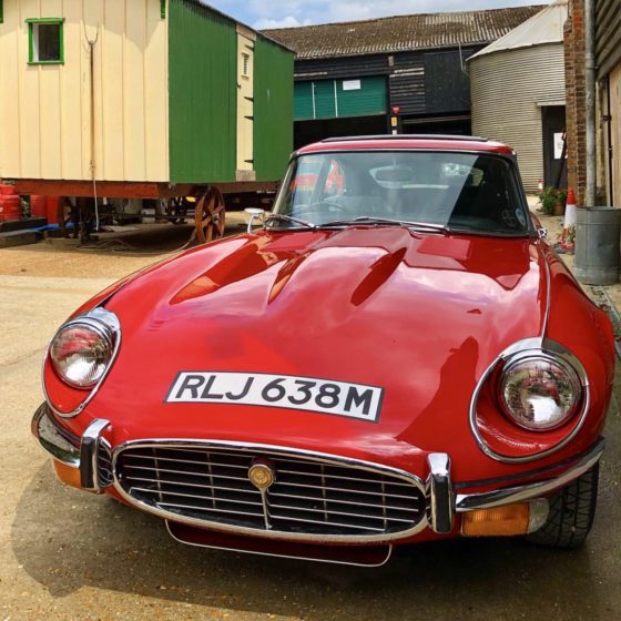 Jaguar E Type at Wight Classics