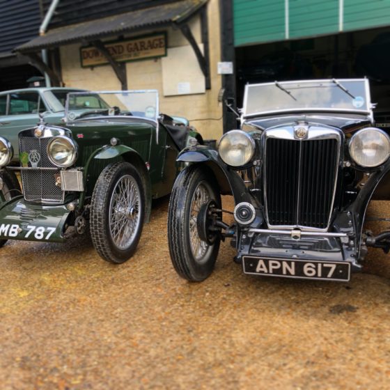 Pre War MG J2 and TA Midget Wight Classics